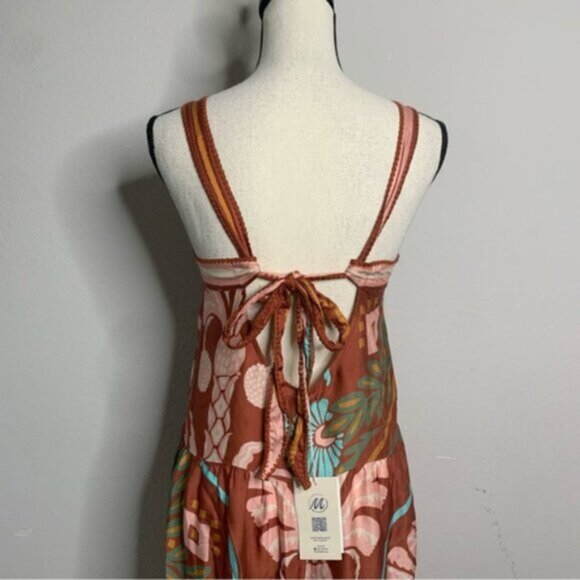 NWT Maaji Garden Engraving Adelina Boho Maxi Dress - Picture 12 of 15